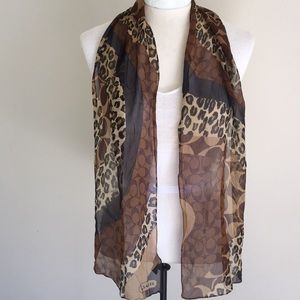 COACH silk scarf-super low price!
